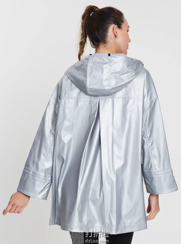 Calvin Klein Performance 卡尔文克莱因 CK 女式连帽风雨夹克 S码2.5折.55 海淘转运到手约￥269 中亚Prime会员可免运费直邮