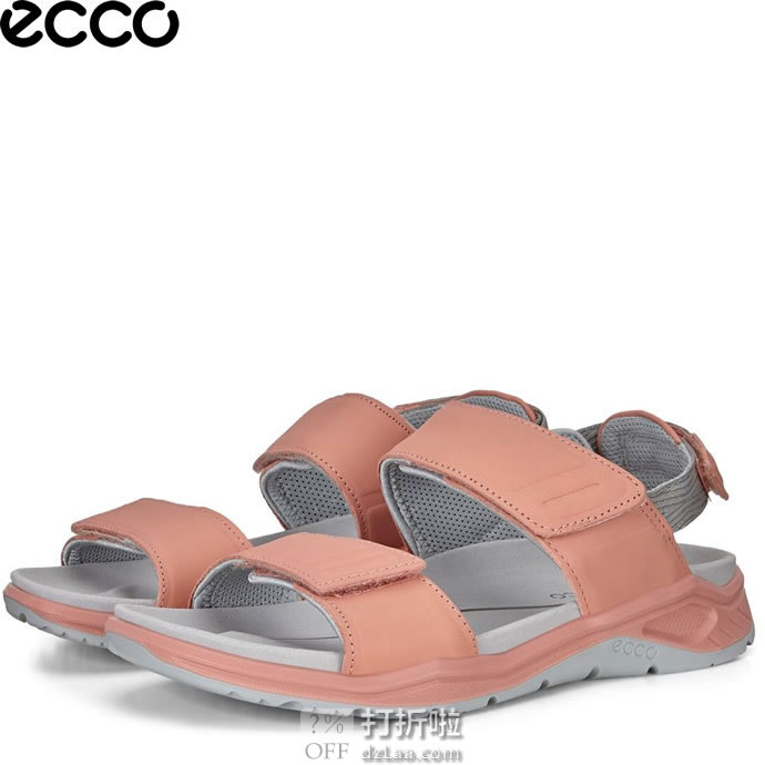 ECCO 爱步 19年春夏款 X-trinsic 全速系列 女式凉鞋 37码2.5折.49 海淘转运到手约￥306