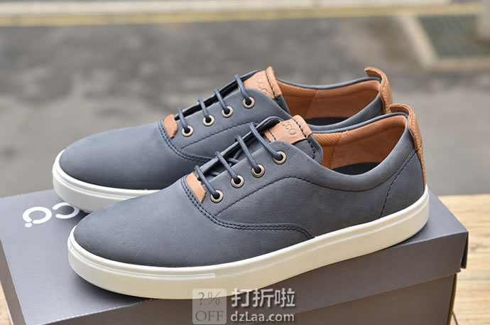 ECCO 爱步 Kyle Retro CVO 凯尔系列 男式系带休闲鞋 5.2折.99 海淘转运到手约￥550 中亚Prime会员免运费直邮到手约￥527