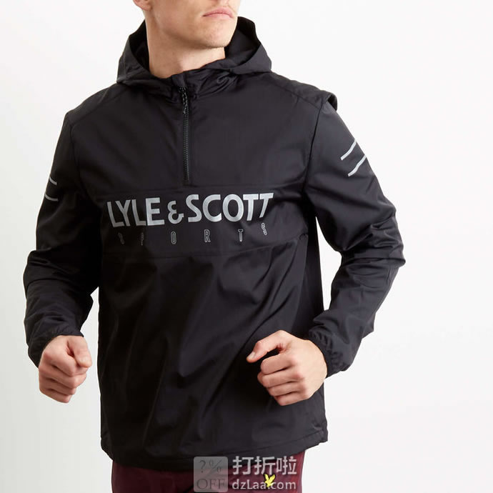 Lyle & Scott 苏格兰金鹰 防水透气男式运动夹克 M码2.8折￥245 中亚Prime会员免运费直邮到手约￥271