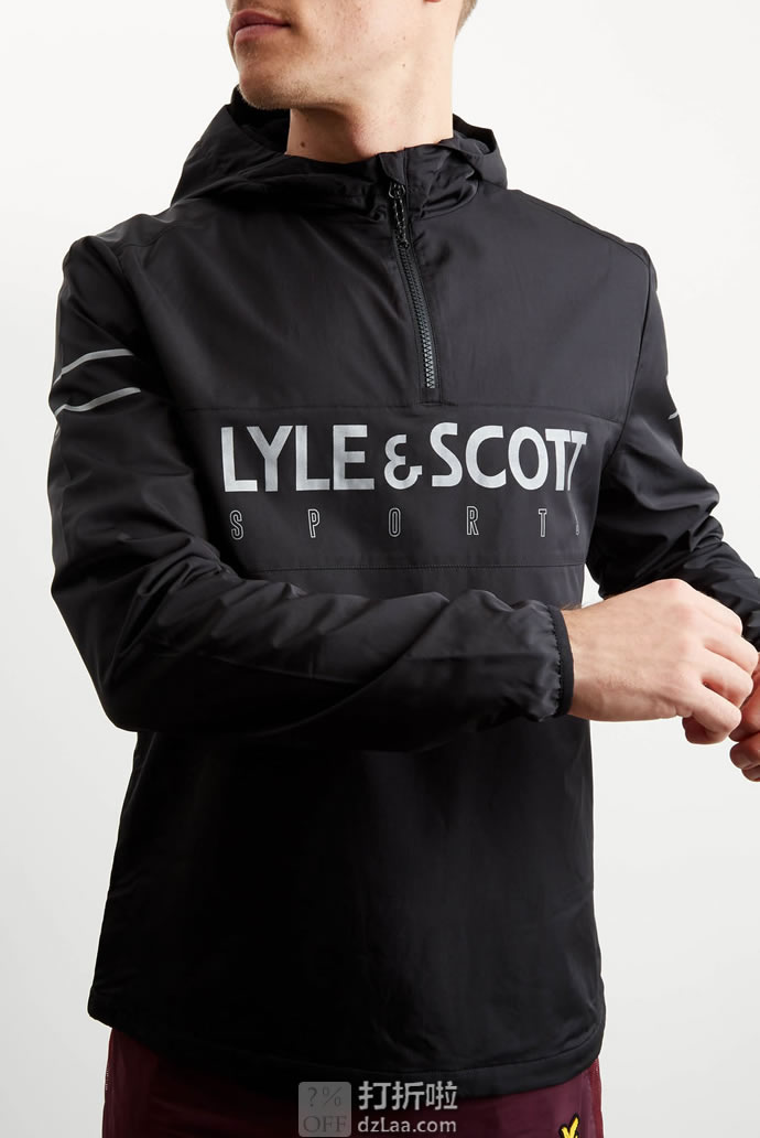 Lyle & Scott 苏格兰金鹰 防水透气男式运动夹克 M码2.8折￥245 中亚Prime会员免运费直邮到手约￥271