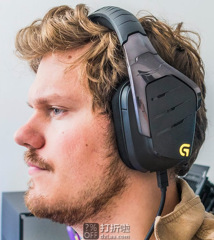 Logitech 罗技 G633 Artemis Spectrum RGB炫彩 杜比7.1环绕游戏耳机 3.3折.99史低 海淘转运到手约¥397