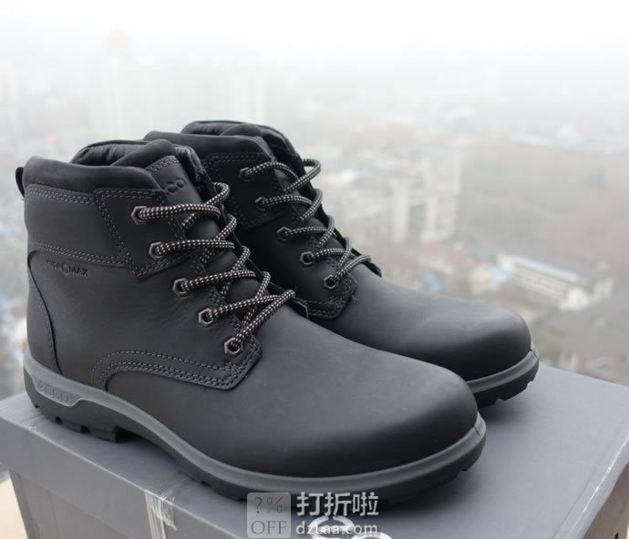 脚大有福 ECCO 爱步 Whistler 斯勒 HYDROMAX防水 男式短靴 ¥667 中亚Prime会员免运费直邮到手约¥739