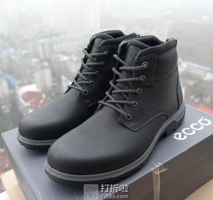 脚大有福 ECCO 爱步 Whistler 斯勒 HYDROMAX防水 男式短靴 ¥667 中亚Prime会员免运费直邮到手约¥739