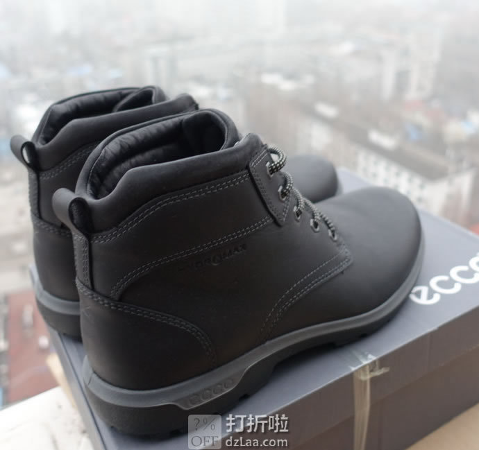 脚大有福 ECCO 爱步 Whistler 斯勒 HYDROMAX防水 男式短靴 ¥667 中亚Prime会员免运费直邮到手约¥739