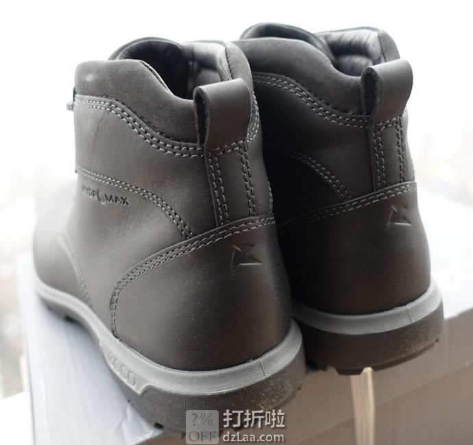 脚大有福 ECCO 爱步 Whistler 斯勒 HYDROMAX防水 男式短靴 ¥667 中亚Prime会员免运费直邮到手约¥739