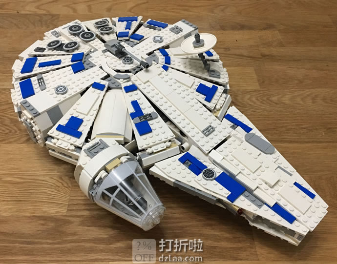 LEGO 乐高 Star Wars 星球大战系列 神速千年隼 积木玩具 75212 7.1折9.99 海淘转运到手约￥987 国内￥1799