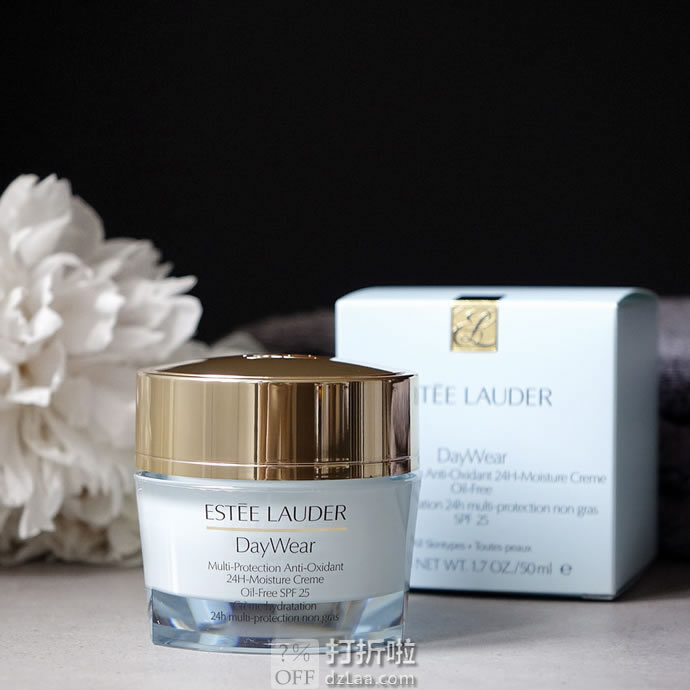 Estee Lauder 雅诗兰黛 多效无油抗氧化日霜 SPF25 小黄瓜日霜 50ml 6.2折.99 海淘转运到手约¥232