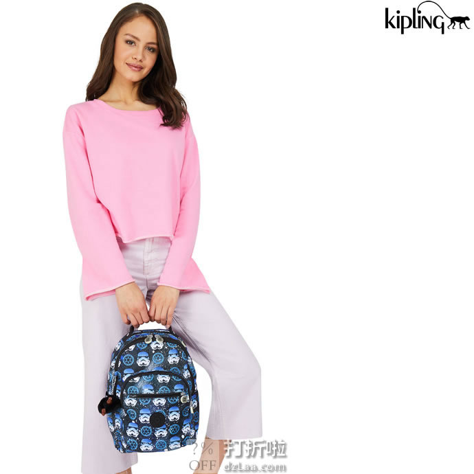 KIPLING 凯浦林 Seoul Go 星球大战特别版 小号电脑双肩包 优惠券折后3折$34.49 海淘转运到手约¥279 KIPLING 凯浦林 Seoul Go 星球大战特别版 小号电脑双肩包 优惠券折后3折$34.49 海淘转运到手约¥279