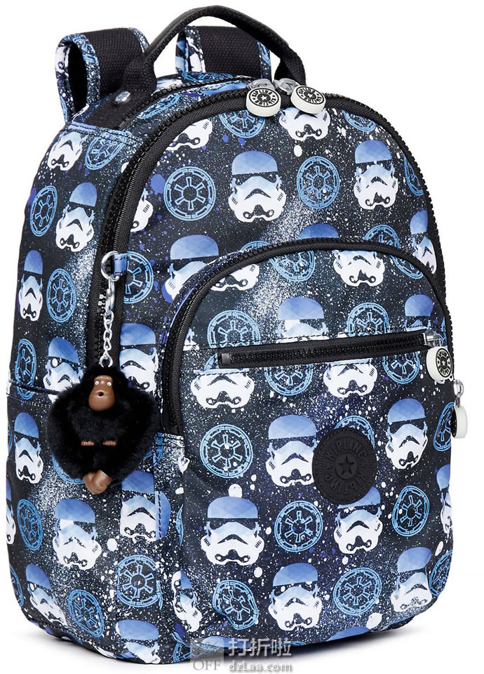 KIPLING 凯浦林 Seoul Go 星球大战特别版 小号电脑双肩包 优惠券折后3折.49 海淘转运到手约￥279