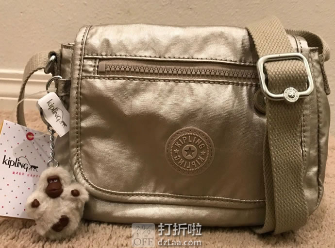 KIPLING 凯浦林 Sabian 女式小挎包 优惠券折后.36 海淘转运到手约￥229