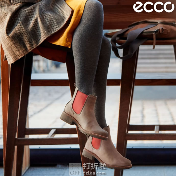ECCO 爱步 Elaine伊莲系列 女式切尔西短靴 35码￥377 中亚Prime会员免运费直邮到手约￥417