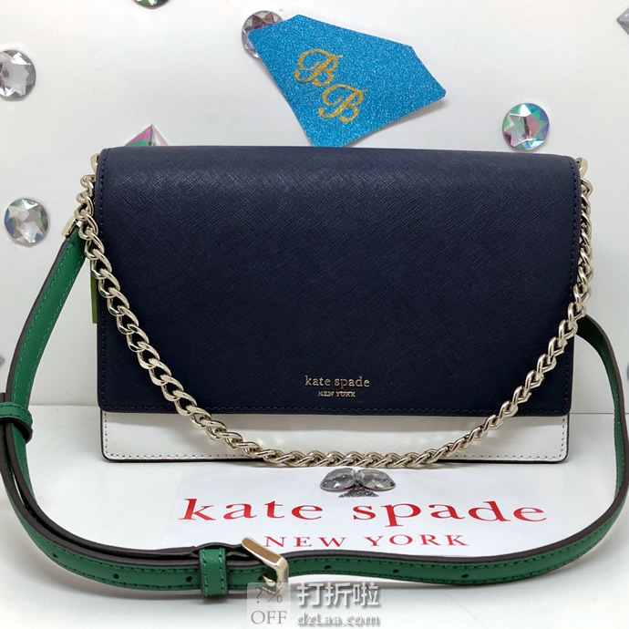 Kate Spade 凯特丝蓓 Cameron Convertible 女式挎包 手拿包 3.2折.97 海淘转运到手约¥586 中亚Prime会员可免运费直邮到手约¥676