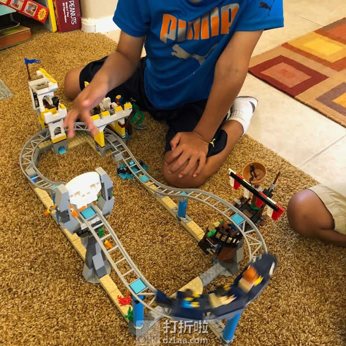 LEGO 乐高 Creator 创意百变系列 31084 海盗过山车 积木玩具 6.4折.99史低 海淘转运到手约￥526