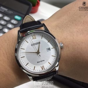 CITIZEN 西铁城 AW1236-03A 光动能男式腕表 4折$70.32 海淘转运关税补贴到手约￥609