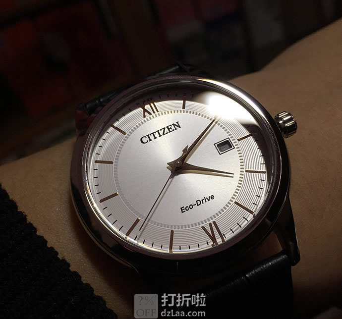 CITIZEN 西铁城 AW1236-03A 光动能男式腕表 4折.32 海淘转运关税补贴到手约￥609