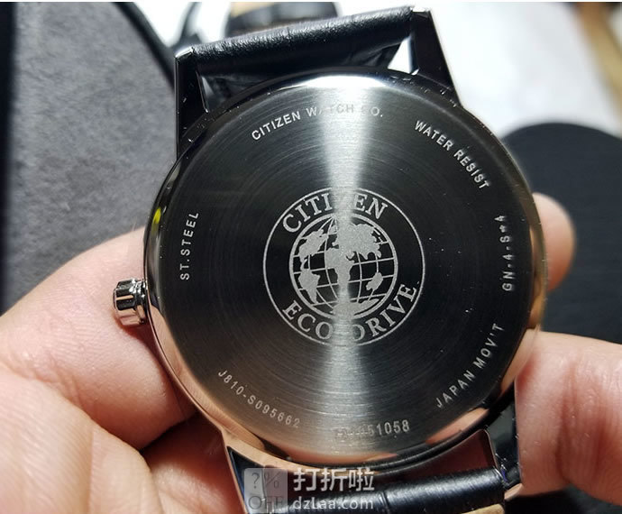 CITIZEN 西铁城 AW1236-03A 光动能男式腕表 4折.32 海淘转运关税补贴到手约￥609