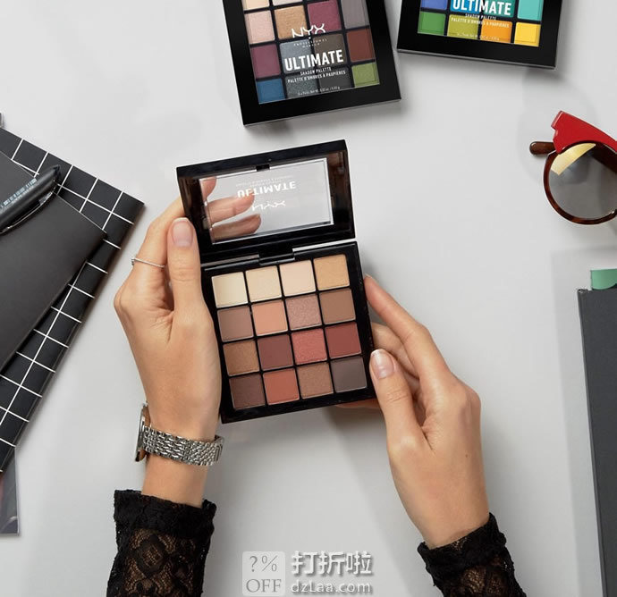 NYX 16色眼影盘 优惠券折后.6 海淘转运到手约￥80 多色可选