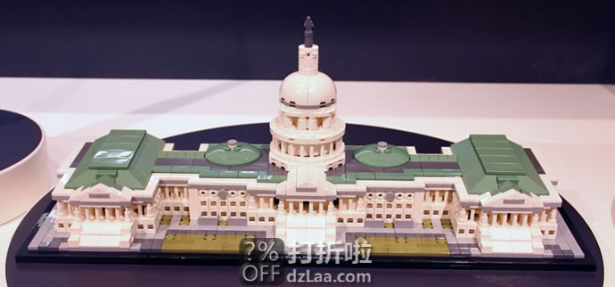 LEGO 乐高 建筑系列 21030 美国国会大厦 积木玩具 7折.99 海淘转运到手约￥588