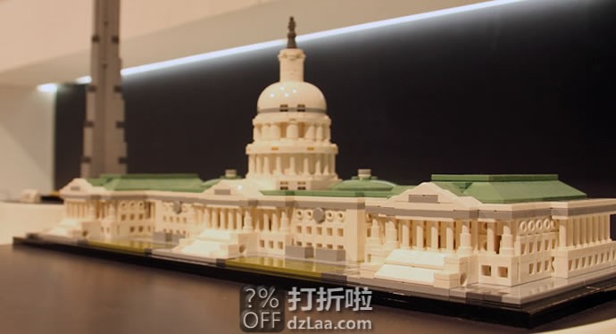 LEGO 乐高 建筑系列 21030 美国国会大厦 积木玩具 7折.99 海淘转运到手约￥588