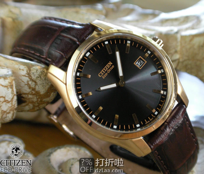 降8刀 Citizen 西铁城 AU1043-00E 光动能 男式手表 4.1折.82史低 海淘关税补贴到手约￥669