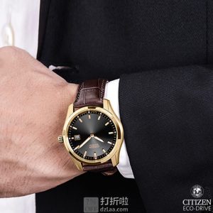 降8刀 Citizen 西铁城 AU1043-00E 光动能 男式手表 4.1折$78.82史低 海淘关税补贴到手约￥669