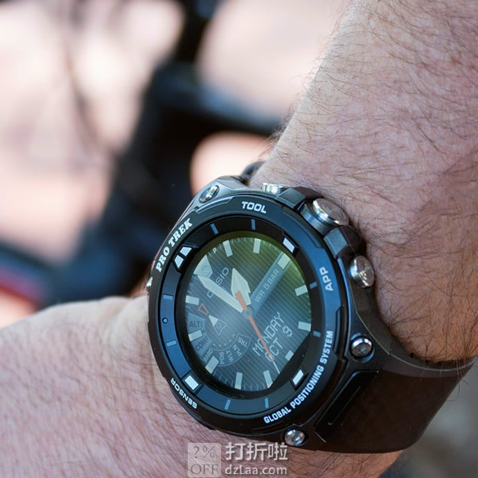Casio 卡西欧 WSD-F20-BK 配备GPS 智能户外运动手表 6.3折￥2154 中亚Prime会员免运费直邮到手约￥2342