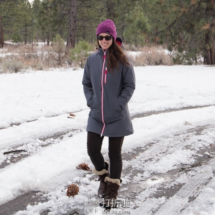 Helly Hansen 哈里汉森 Long Belfast 防水防风透气保暖 三合一 中长款女式冲锋衣 XS码3折.66 海淘转运到手约¥442 中亚Prime会员免运费直邮到手约¥460