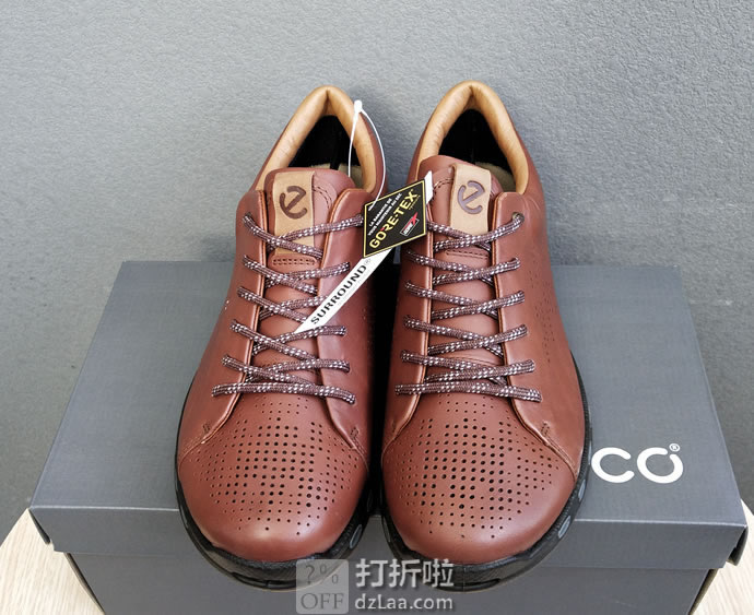 ECCO 爱步 Cool 2.0 透氧2.0系列 GTX防水 男式休闲鞋 43码¥658 中亚Prime会员免运费直邮到手约¥724