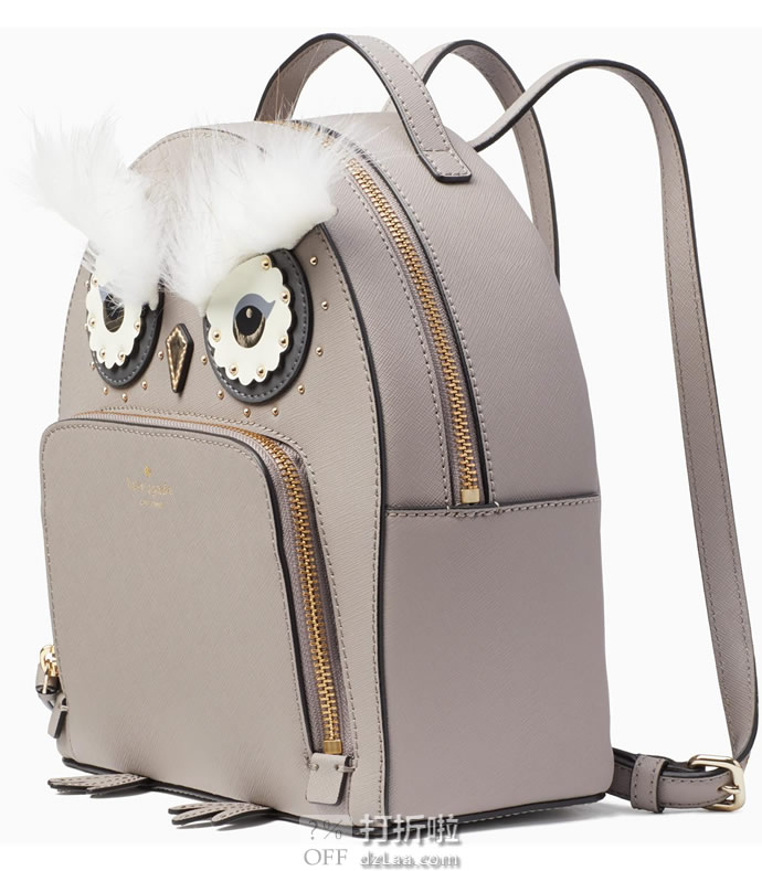 Kate Spade 凯特丝蓓 star bright Owl Tomi Mini 猫头鹰 迷你双肩背包 2.9折.91 海淘转运到手约￥697 中亚Prime会员免运费直邮到手约￥874