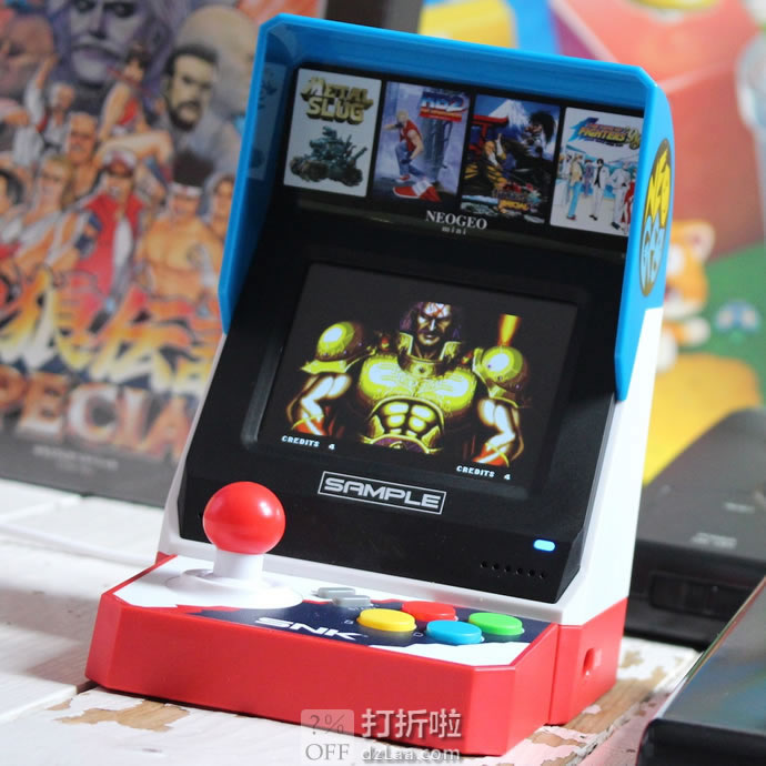 Neogeo Mini Pro 经典复古游戏机 含配套手柄套装 ￥619秒杀
