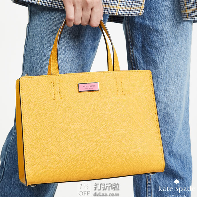 白菜 Kate Spade 凯特丝蓓 Sam 中号 子母款 女式手提包 优惠码折后2.3折£66.75 海淘免运费直邮到手约¥571