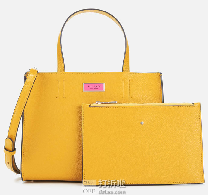白菜 Kate Spade 凯特丝蓓 Sam 中号 子母款 女式手提包 优惠码折后2.3折£66.75 海淘免运费直邮到手约¥571