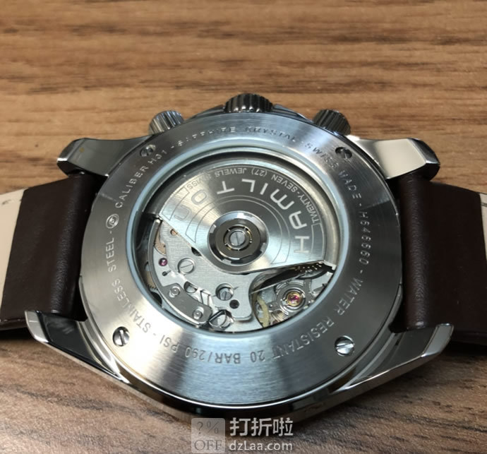 Hamilton 汉密尔顿 卡其航空系列 H76416755 自动机械男表 3.4折9史低 海淘转运关税补贴到手约¥4604