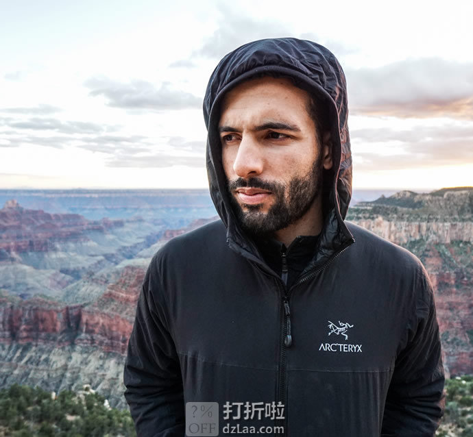 Arcteryx 始祖鸟 Atom SL Hoody 男式户外轻量薄款连帽夹克 XL码￥856 天猫￥2400