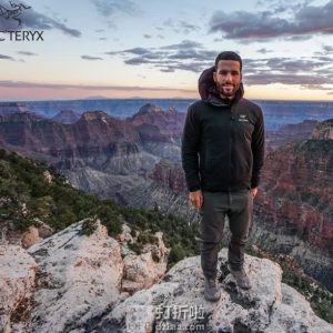 Arcteryx 始祖鸟 Atom SL Hoody 男式户外轻量薄款连帽夹克 M码 中亚Prime会员免运费直邮到手约￥1221 天猫￥2400