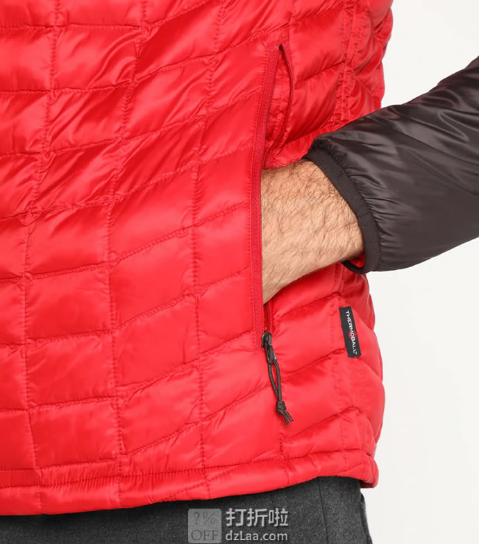 The North Face 北面 ThermoBall 修身款 便携可压缩 户外男式保暖棉服 ￥301起 3色可选