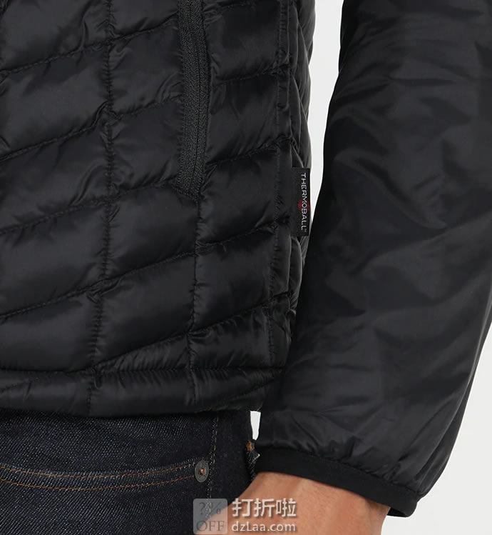 The North Face 北面 ThermoBall 修身款 便携可压缩 户外男式保暖棉服 ￥301起 3色可选
