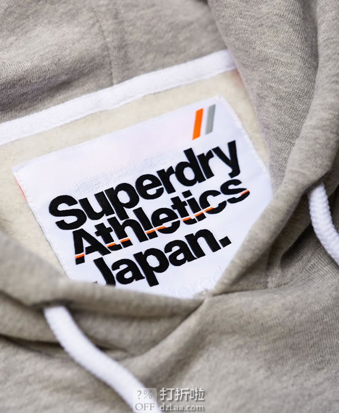 Superdry 极度干燥 L.A 男式连帽卫衣 M20003TR M码 3.5折.22 海淘转运到手约￥243 中亚Prime会员免运费直邮到手约￥444