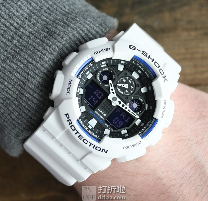 CASIO 卡西欧 G-shock GA-100B-7AER 双显 男式运动手表 ￥498