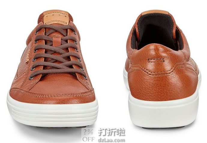 ECCO SOFT 7 爱步 柔酷7 男式休闲板鞋 镇店之宝¥507 多色多码可选