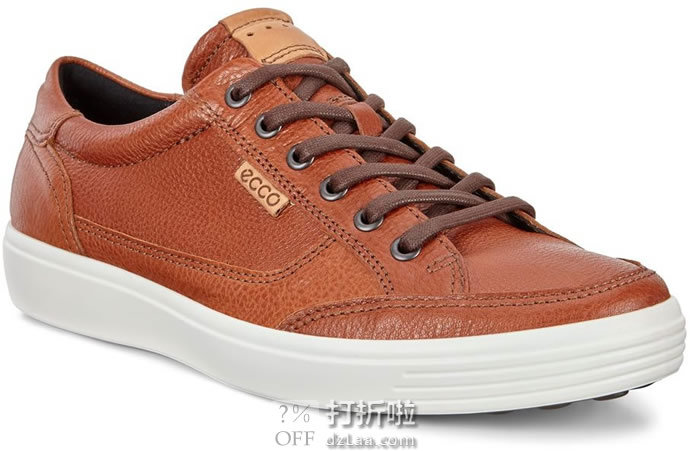 ECCO SOFT 7 爱步 柔酷7 男式休闲板鞋 镇店之宝¥507 多色多码可选