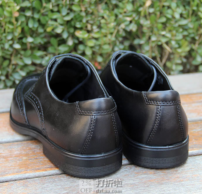 限尺码 ECCO 爱步 Melbourne 墨本系列 布洛克风格 男式系带正装鞋 德比鞋 ¥527