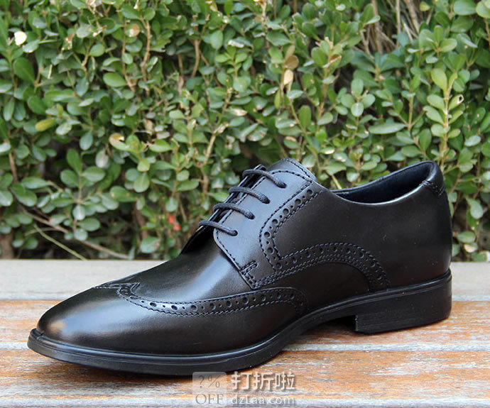 限尺码 ECCO 爱步 Melbourne 墨本系列 布洛克风格 男式系带正装鞋 德比鞋 ¥527