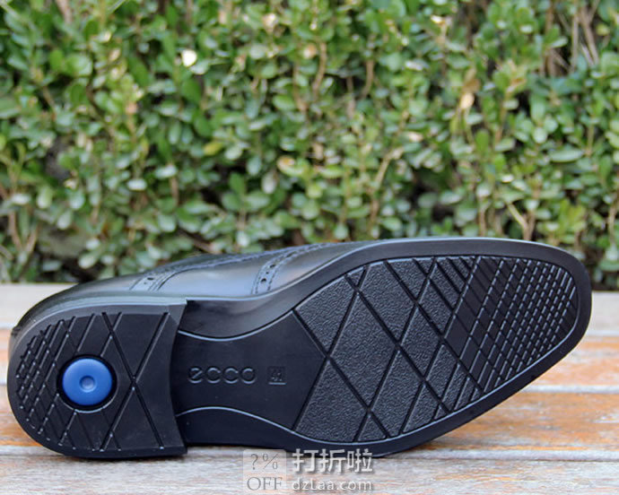 限尺码 ECCO 爱步 Melbourne 墨本系列 布洛克风格 男式系带正装鞋 德比鞋 ¥527