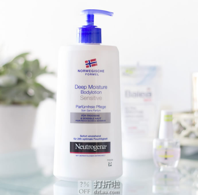 Neutrogena 露得清 挪威配方系列 深层保湿防敏身体乳 400ml*3瓶装 镇店之宝￥110