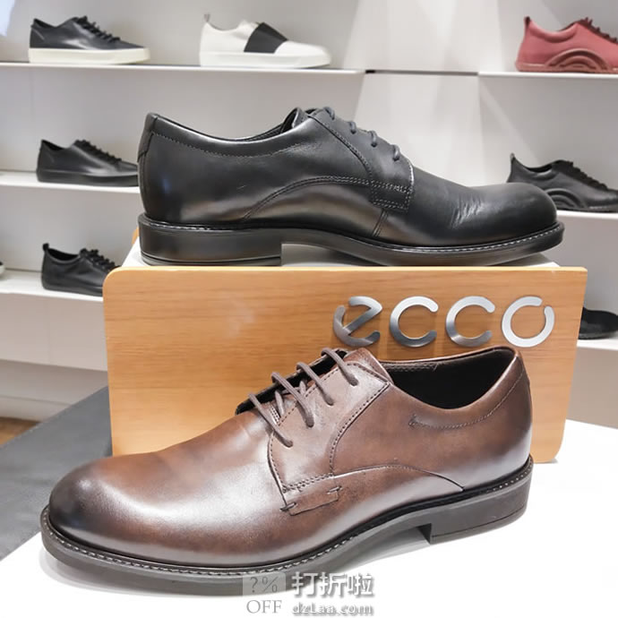 ECCO 爱步 Vitrus III 唯图系列 男式牛津鞋 正装鞋 43码￥499 天猫￥1819