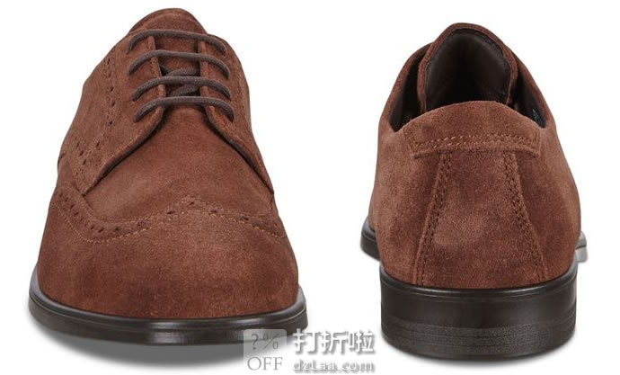 ECCO 爱步 Melbourne 墨本系列 布洛克风格 男式系带正装鞋 德比鞋 ￥506起 多色多码可选