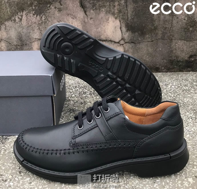 ECCO 爱步 Fusion融合系列 男式系带休闲鞋 镇店之宝 43码￥441