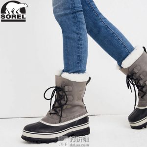 Sorel 北极熊 Caribou 女式防水保暖雪地靴 39码￥583